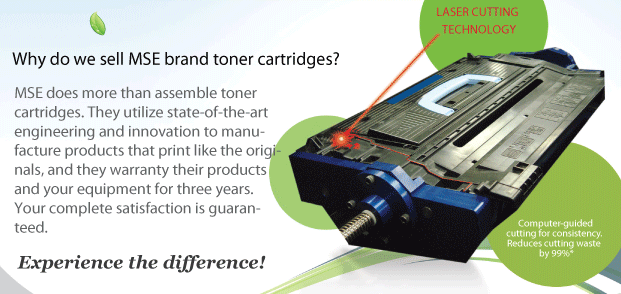 Quality  remanufactured toner cartridges.